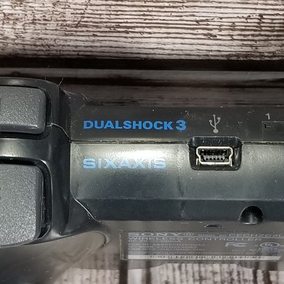 Genuine Sony PlayStation 3 PS3 DualShock 3 Wireless Controller CECHZC2U Tested - Picture 5 of 8